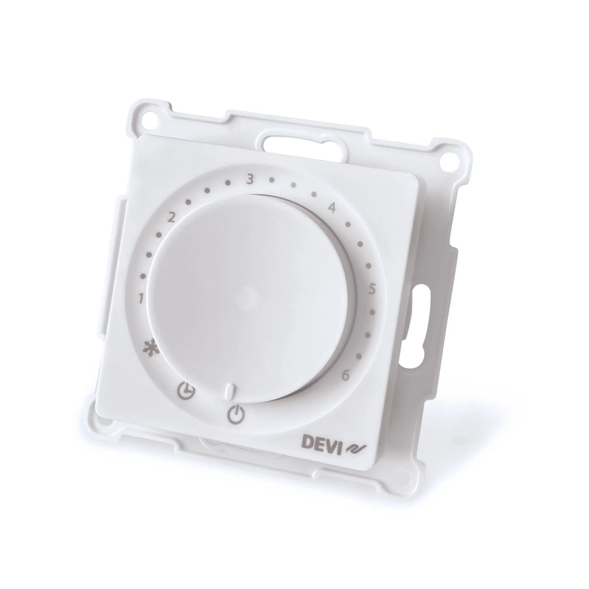 White thermostat for controlling underfloor heating #A0005301