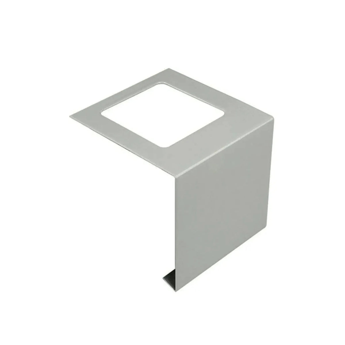 Connector balcony profile L-shape aluminium in silver. One side punched, one angled #A0003411 #A0003413 #A0003415