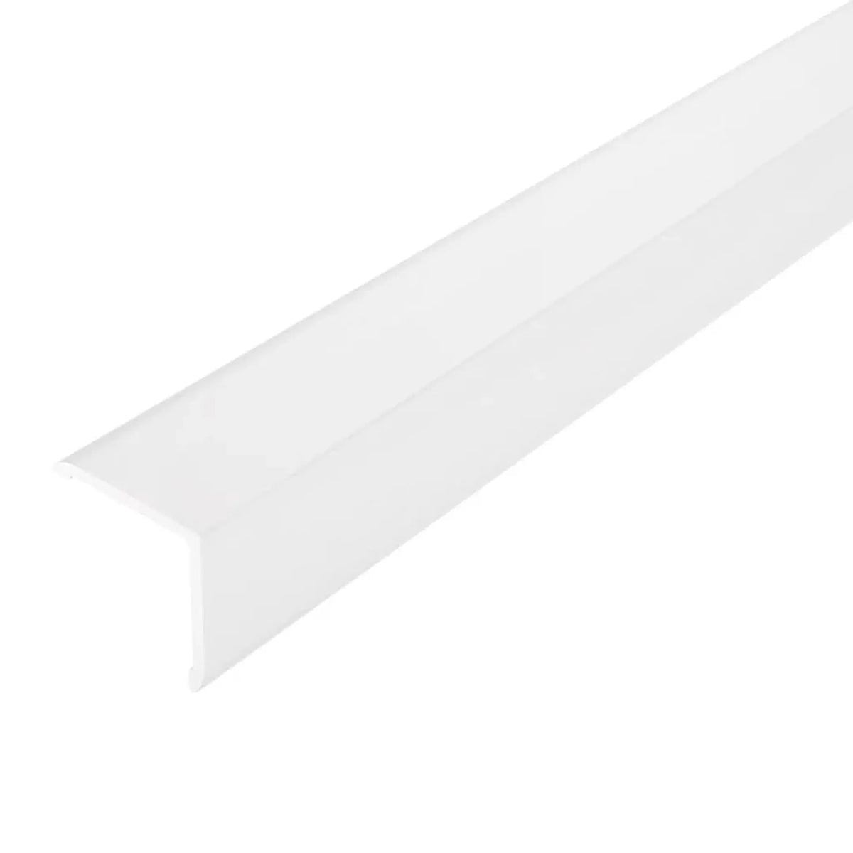 Rechthoekige hoekbeschermer uit wit gepoedercoat aluminium met matte uitstraling #A0005068
#A0005069