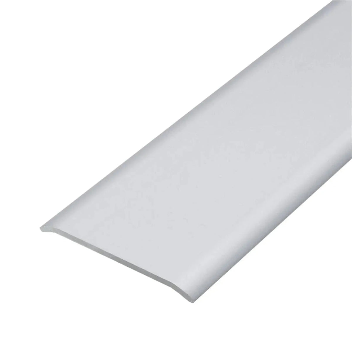 Detailed view of a silver cover profiles with matt finish #A0002921 #A0002925 #A0002929 #A0002933