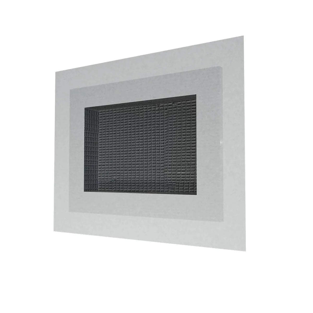 Widok z boku wnęki ściennej pod płytki PRO 300 x 200 x 50 mm z włókniną uszczelniającą #A0004997