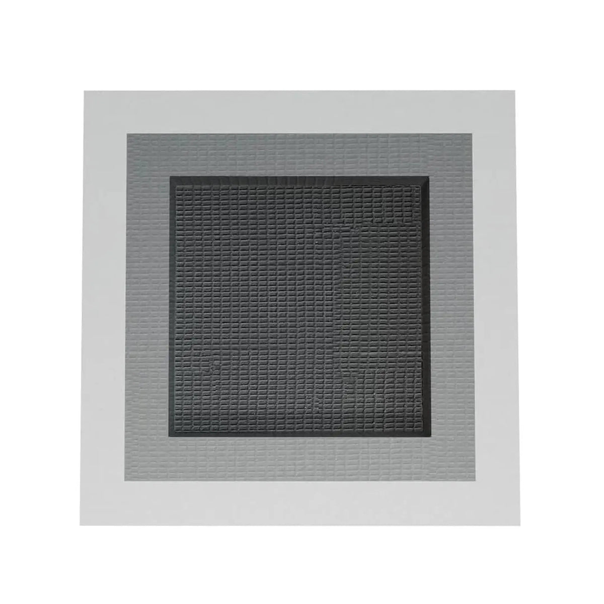 Widok z przodu wnęki ściennej pod płytki PRO 300 x 300 x 50 mm z włókniną uszczelniającą #A0004998