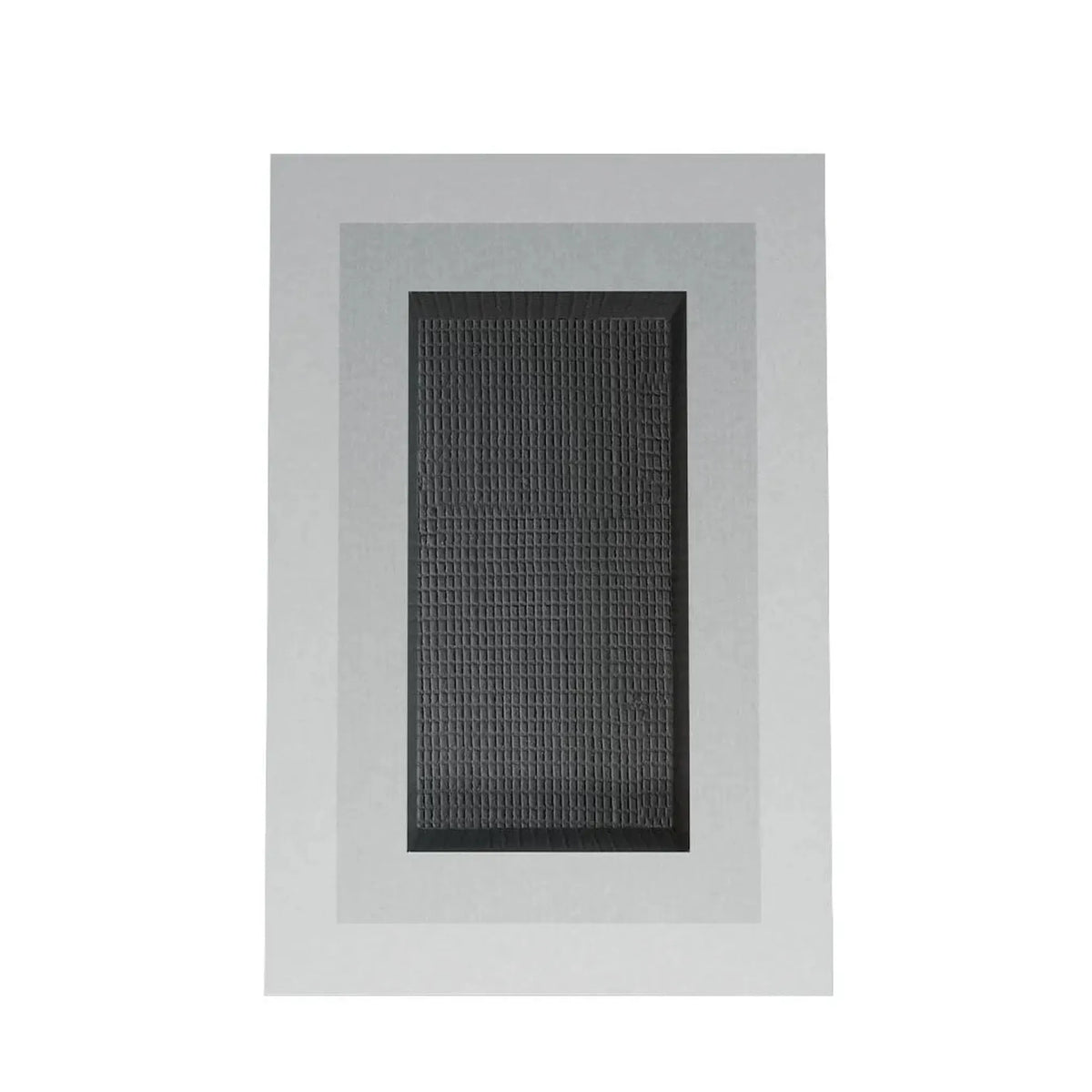Widok z przodu wnęki ściennej pod płytki PRO 400 x 200 x 87 mm z włókniną uszczelniającą #A0004999