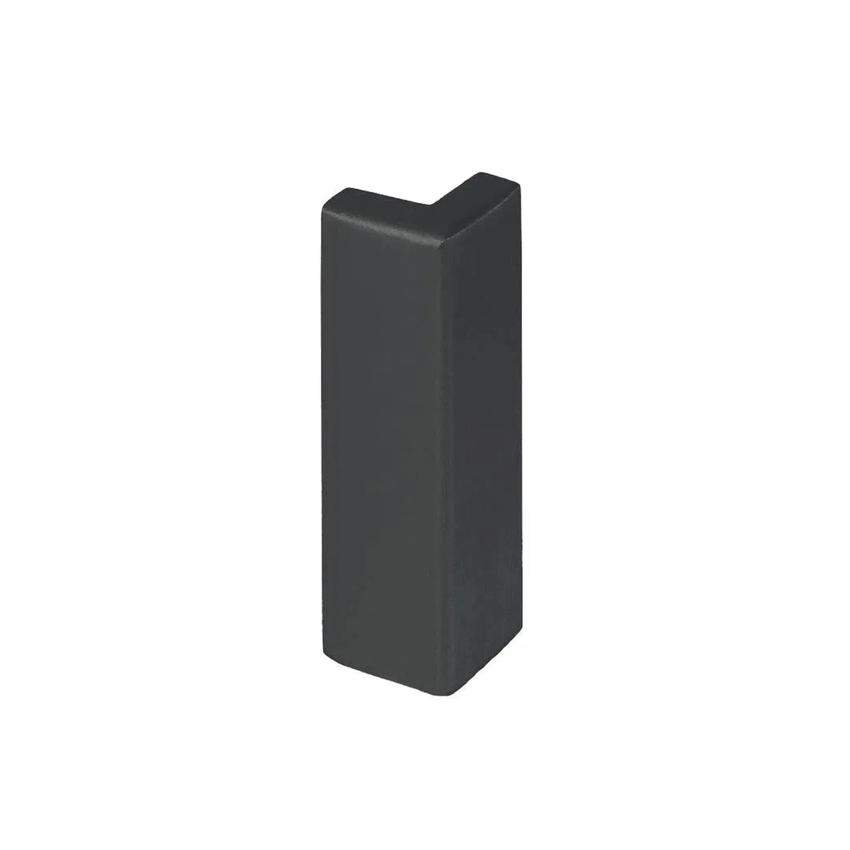 Angle extérieur 40 mm pour profilé d'angle de balcon en forme de T noir. RAL 7016 #A0003230