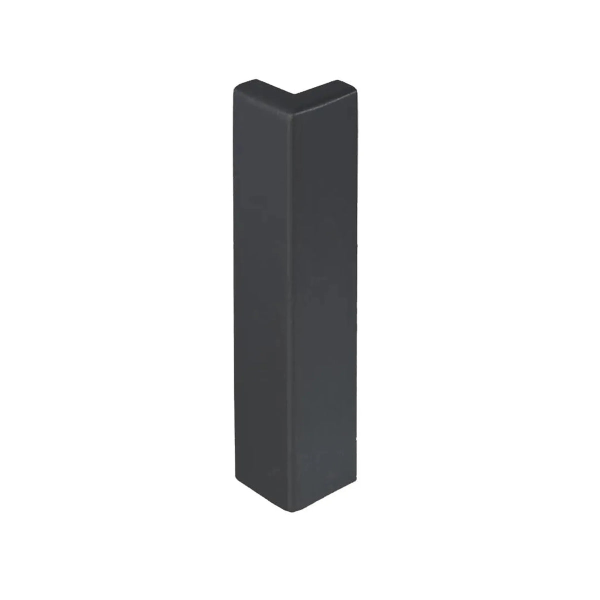 Angle extérieur 60 mm pour profilé d'angle de balcon en forme de T noir. RAL 7016 #A0003233