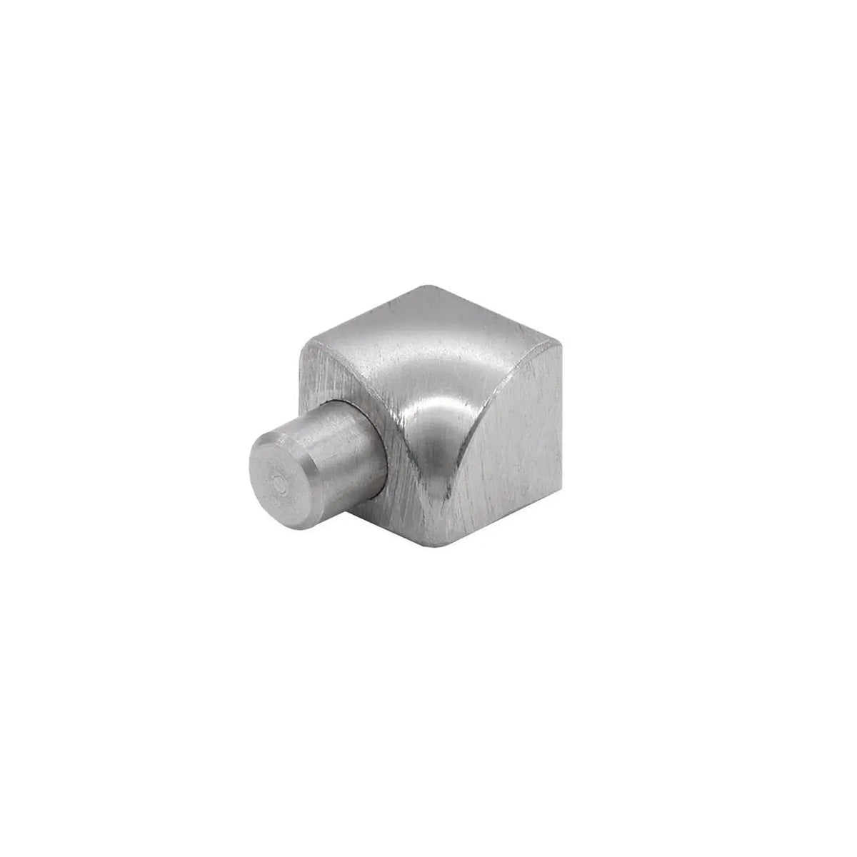 Abgerundete Innenecke Viertelkreisprofil aus gebürstetem Edelstahl mit leichtem Schliffmuster und Befestigungsstift #A0002645
#A0002649
#A0002650
#A0003544
#A0003546
