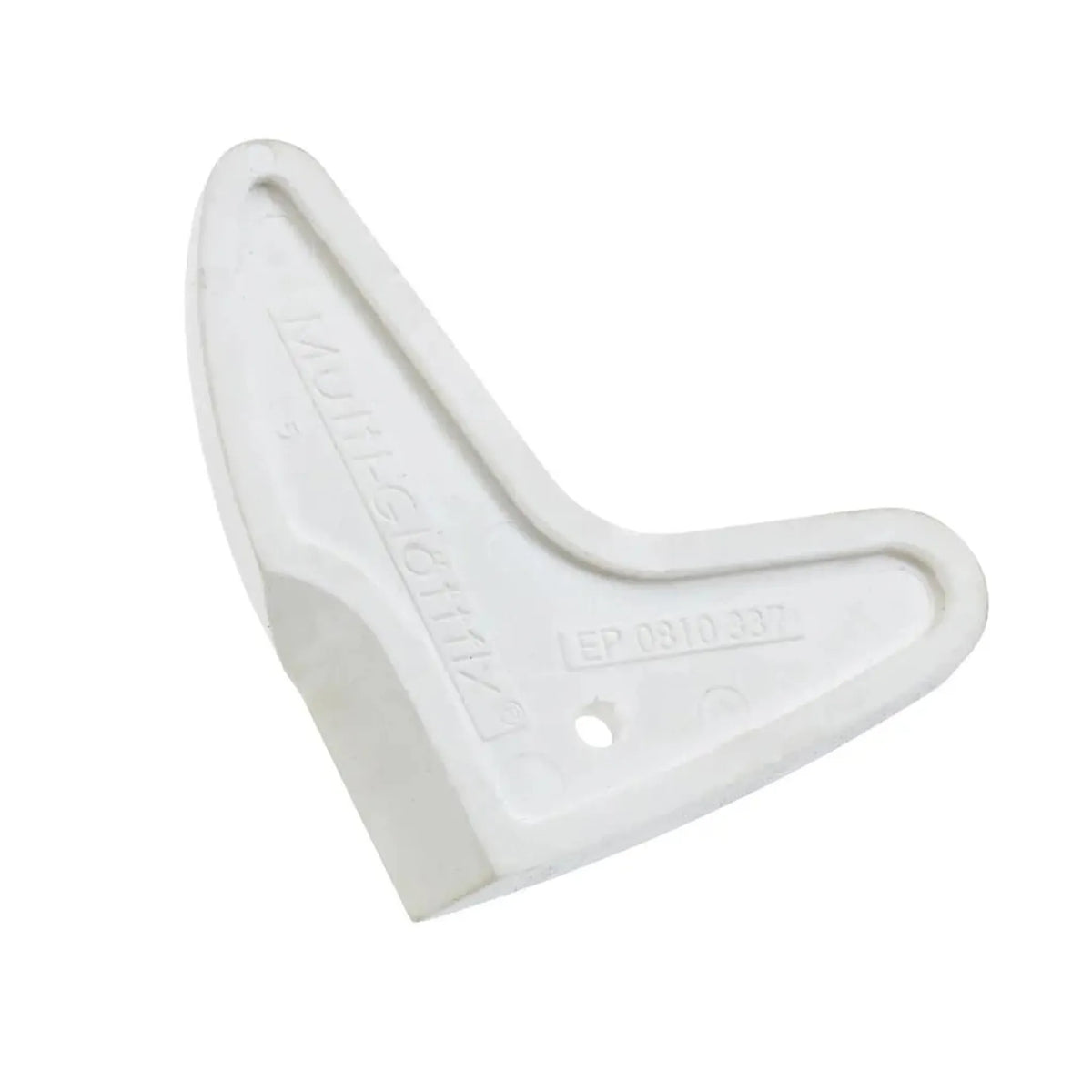 Multiglättfix joint spatula with differently shaped edges and curves