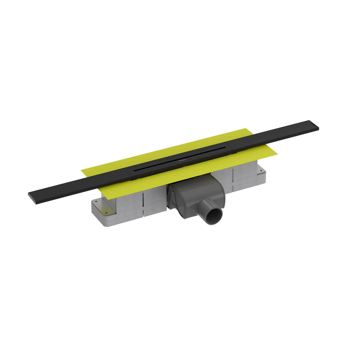 Kürzbare Duschrinne Edelstahl schwarz mit 101mm Einbauhöhe #A0005321
#A0005327
#A0005333