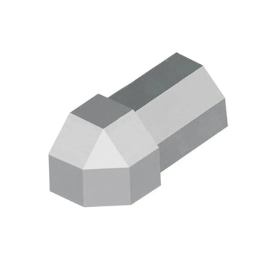 DURAL Außenecken Diamantprofil betongrau