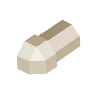 DURAL Außenecken Diamantprofil sand