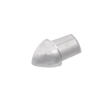 Pièces d'angles extérieur pour profilé quart de rond inox