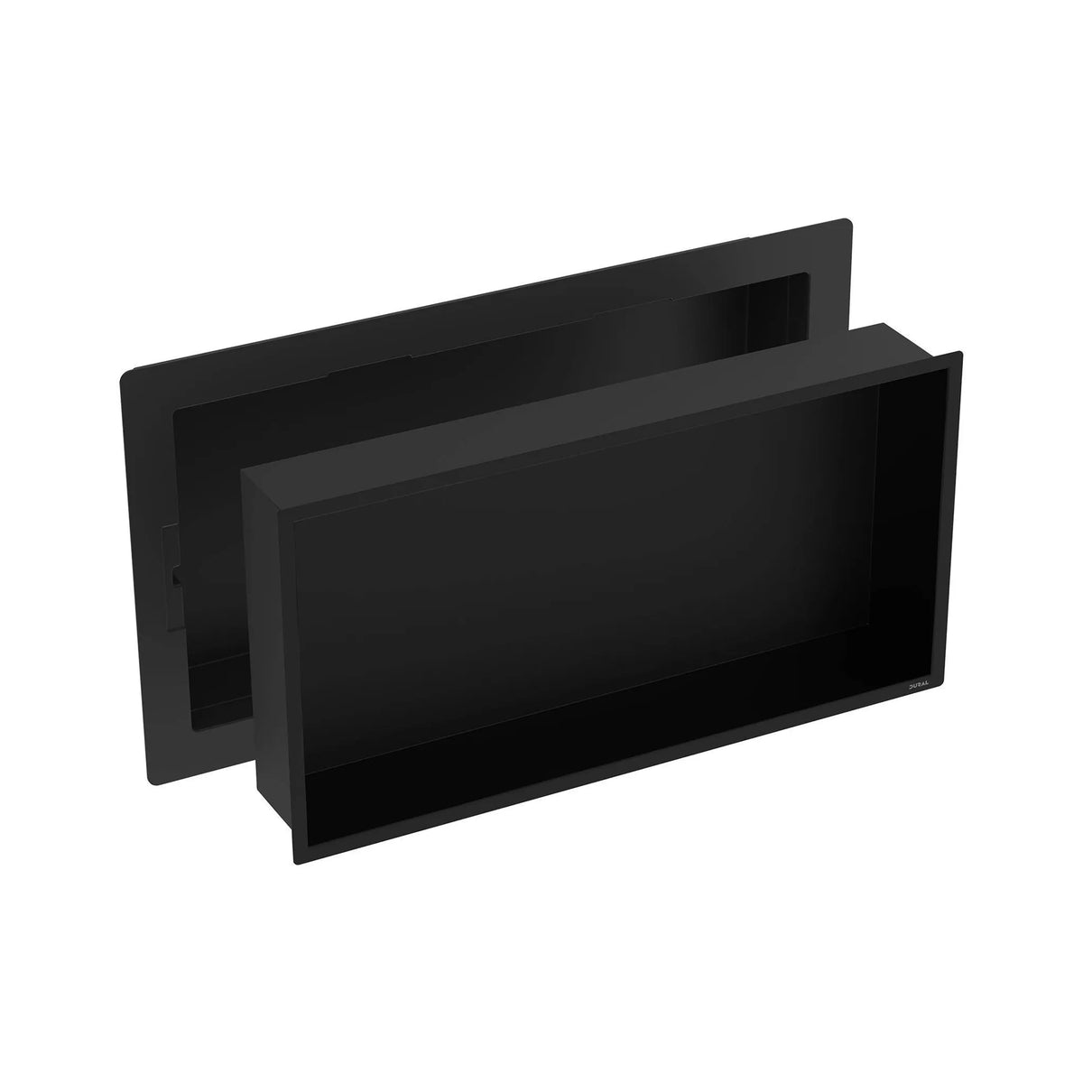 Wandnische aus Edelstahl schwarz matt 600x300 mm mit befliesbarem Rahmen
#A0005362
#FR0005362