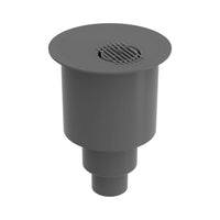 Grey vertical drain for trimmable shower drain complete sets