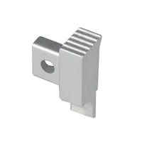 Embout droit argent mat pour nez de marche Squarestep en aluminium #FR0004652
#FR0004659
#FR0004666