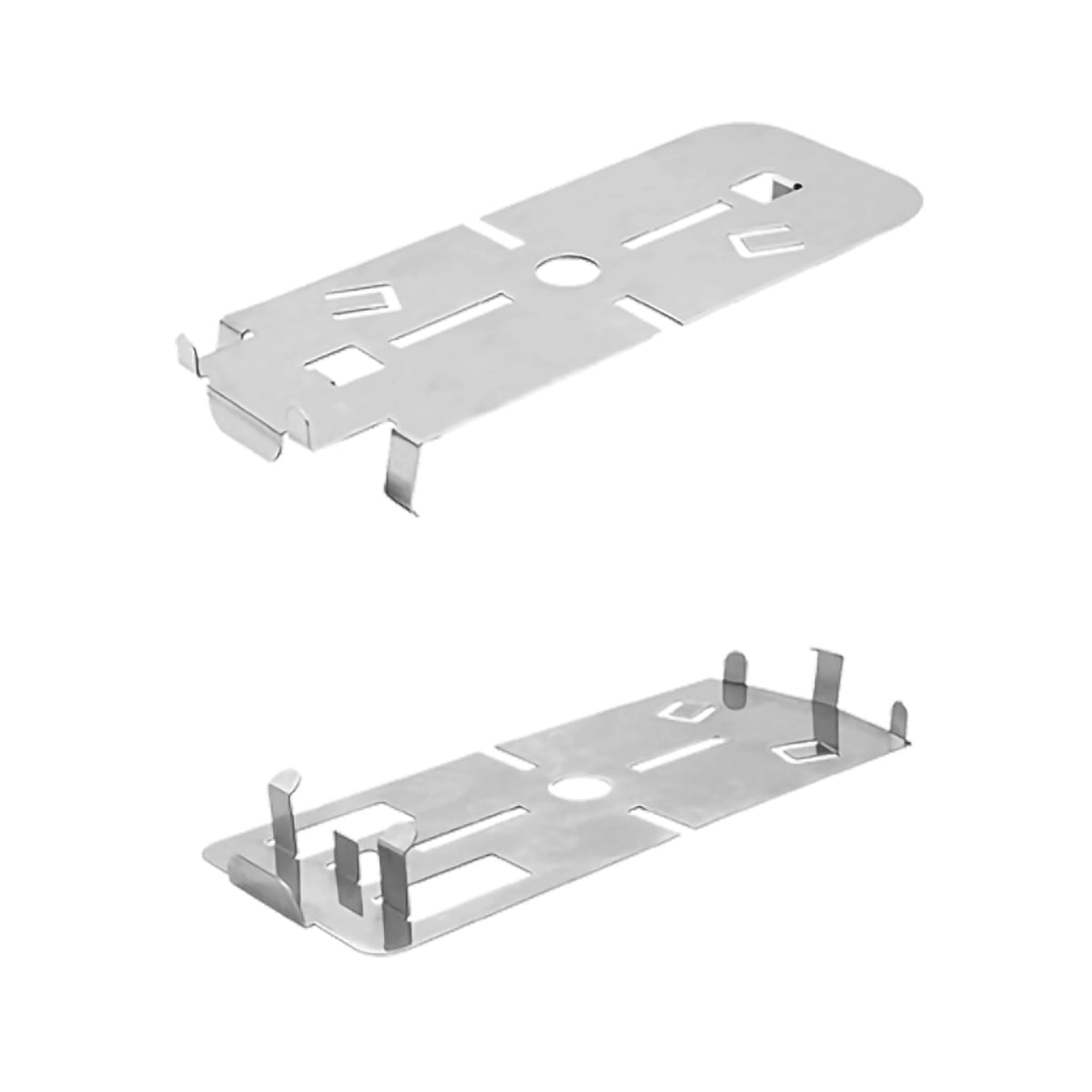 Stainless steel clips for fixing slabs