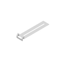 Metal spacer for wall connection