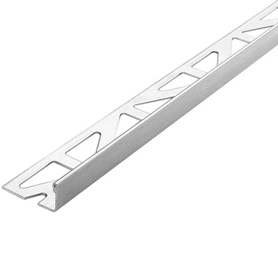 DURAL stainless steel straight edge tile trim