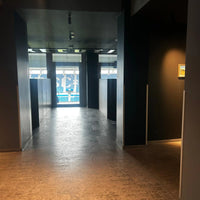 Corner protection angle aluminium silver installed in the Karlsruher SC football stadium