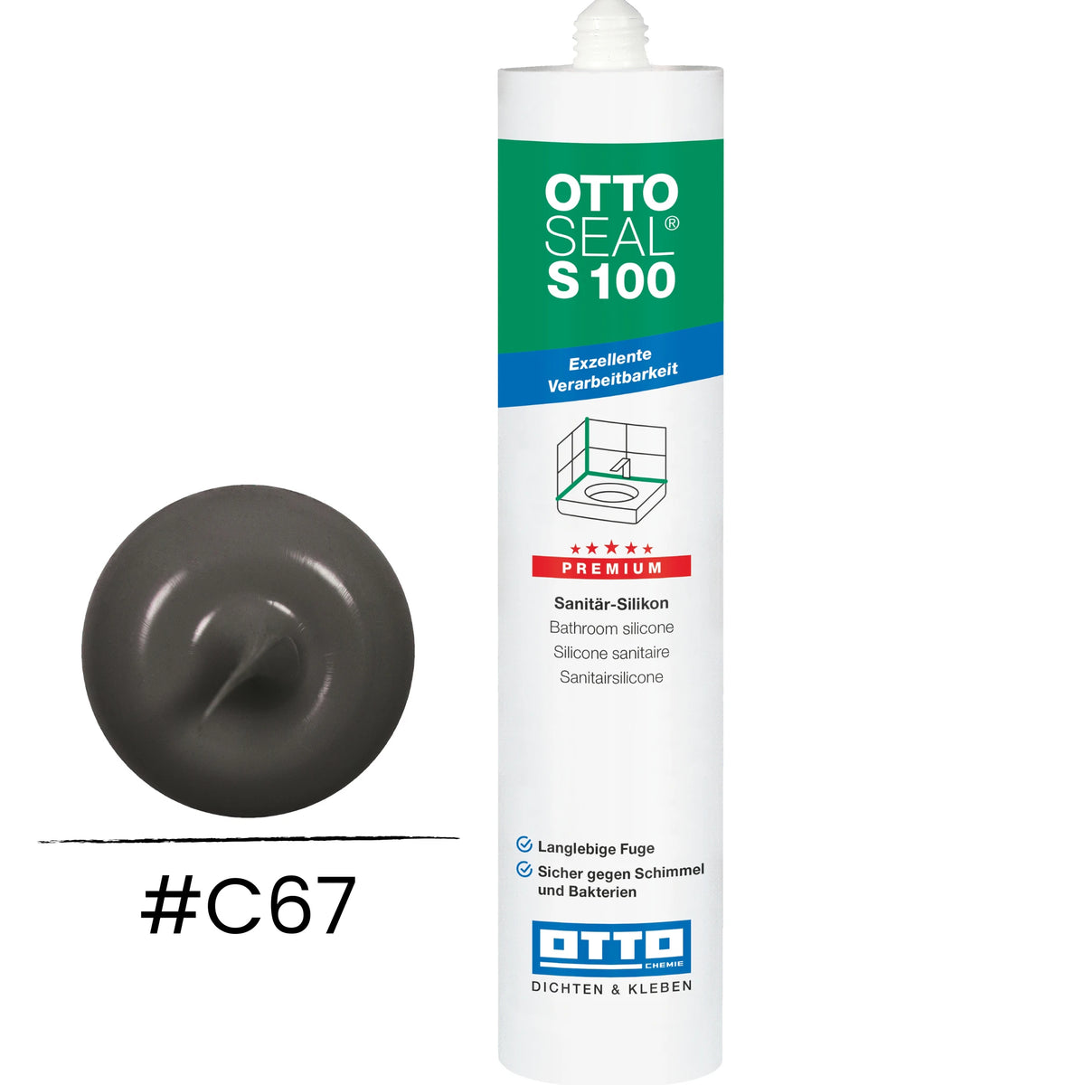 Ottoseal S100 anthracite #FR0005249