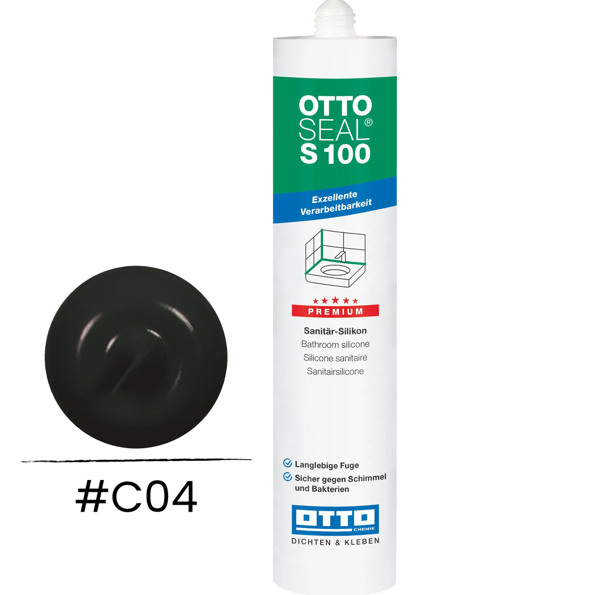 Product image OTTOSEAL S 100 in black C04 #A0005248