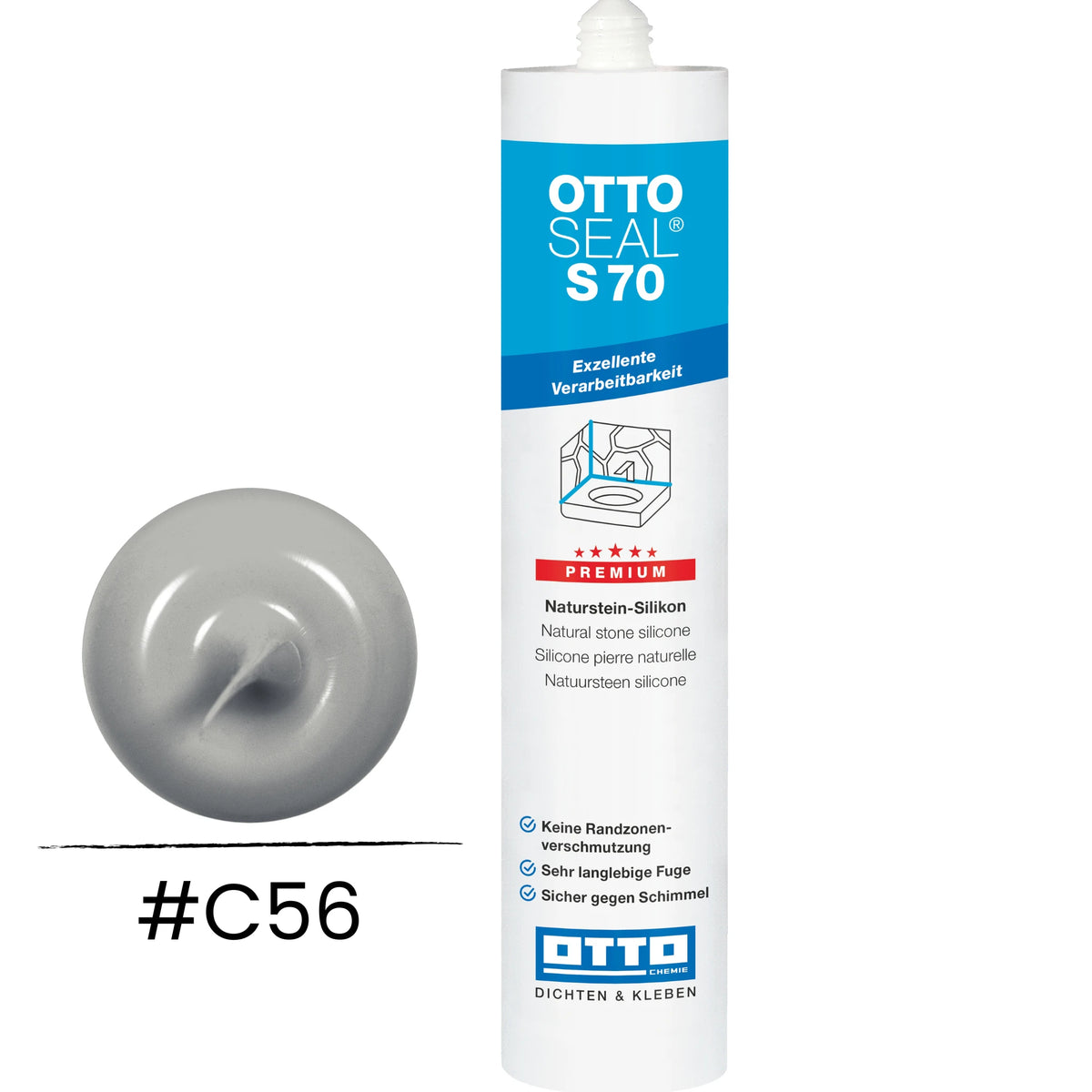 Image produit OTTOSEAL S 70 en gris béton C56 #A0005253