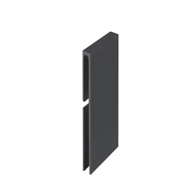 Connector for T-shaped aluminium balcony tile edge trim