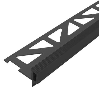 Aluminium stair nosing trim Squarestep