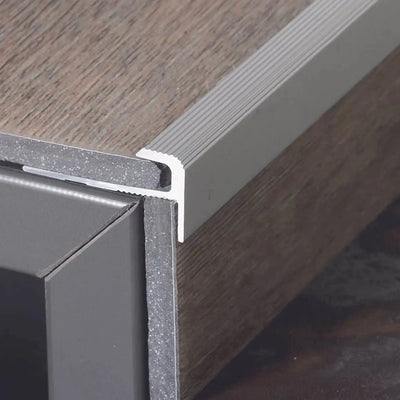 F-shaped LVT stair nosing trim – View 2