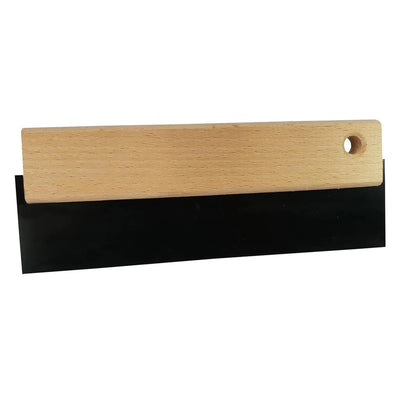 Rubber grout squeegee