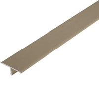 Overgangsprofiel T-vorm aluminium titaan geanodiseerd 25mm #FR0003148 #A0003148