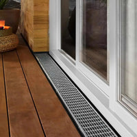 Ambience image of an installed DW drainage channel