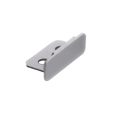 Endcaps for stainless steel non slip stair nosing trim
