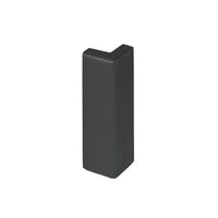 Angle extérieur 40 mm pour profilé d'angle de balcon en forme de T noir. RAL 7016 #A0003230