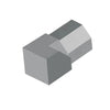 DURAL angles intérieurs pour profilé diamand gris béton - 9 mm