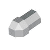 DURAL external corners for diamond edge profile concrete-grey - 9 mm