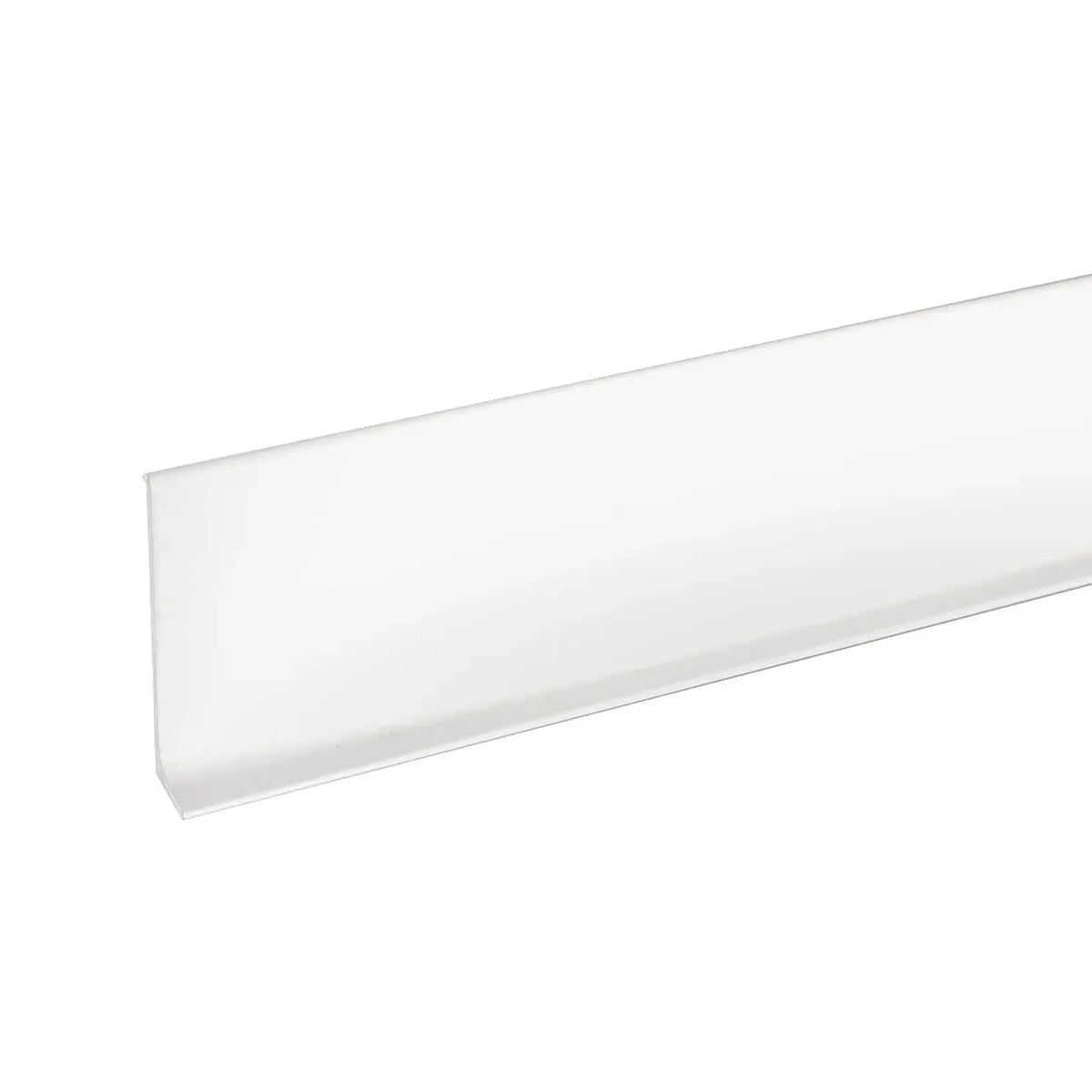 Detailopname van een gepoedercoate plint aluminium in wit #A0004272
#A0005105