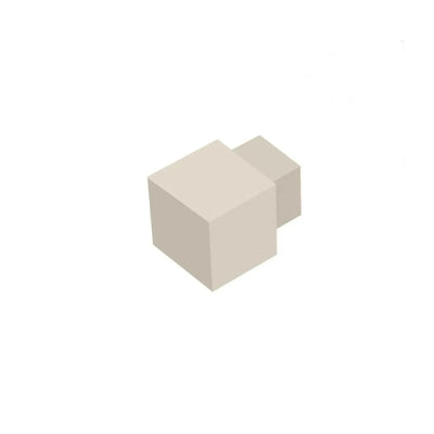 DURAL Eckstücke Quadratprofil Aluminium sand