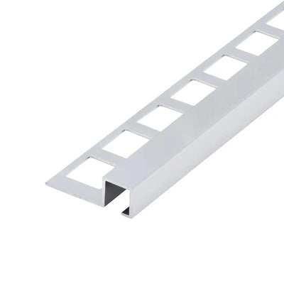 Quadratprofil Aluminium silber