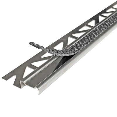 Stainless steel anti slip stair edge nosing trim